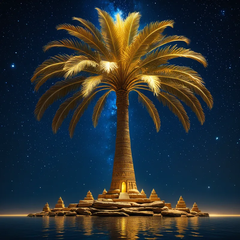 The Palm Column Myth Meaning & Symbolism