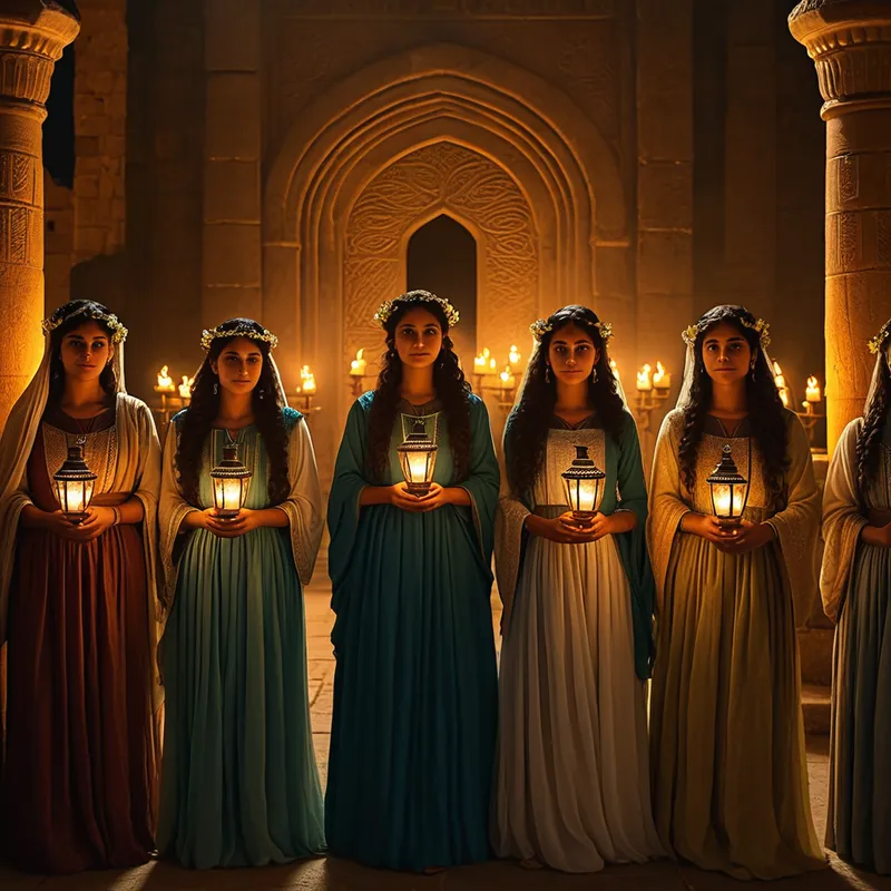 The Parable of the Ten Virgins Myth Meaning & Symbolism