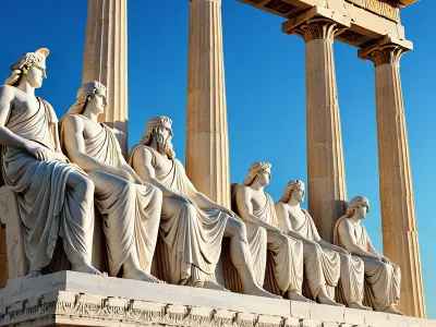 The Parthenon Pediment Sculptures Myth Meaning & Symbolism