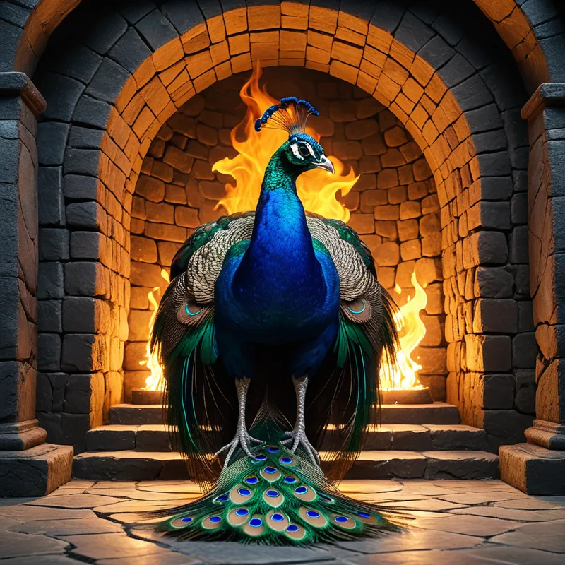 The Peacock's Tail Myth Meaning & Symbolism