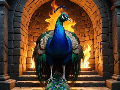 The Peacock's Tail Myth Meaning & Symbolism