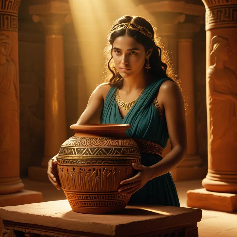 The Pithos of Pandora Myth Meaning & Symbolism