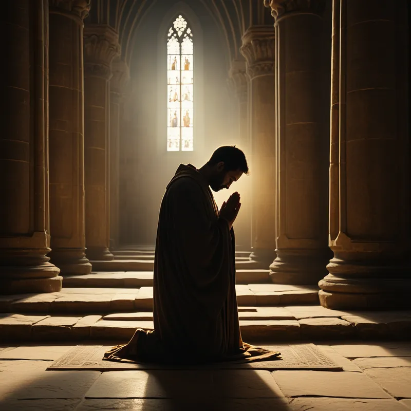 The Praying Posture Myth Meaning & Symbolism