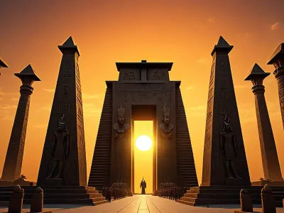 The Pylon Gates of Temples Myth Meaning & Symbolism