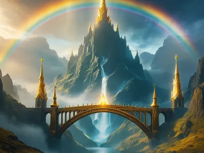The Rainbow Bridge Bifröst in Myth Meaning & Symbolism