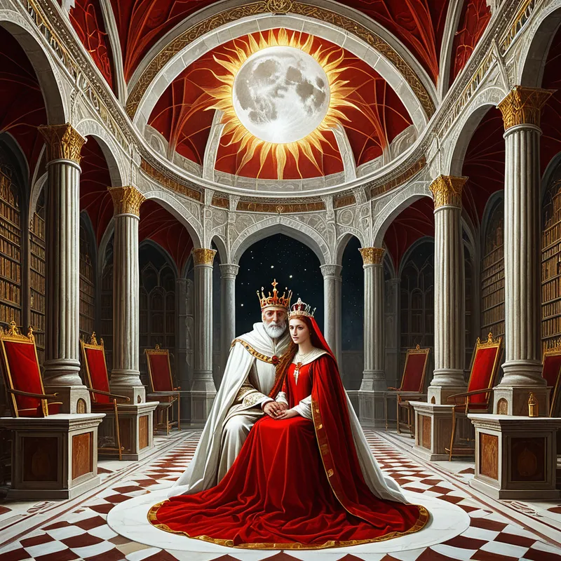 The Red King and White Queen Myth Meaning & Symbolism