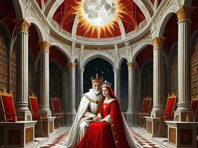 The Red King and White Queen Myth Meaning & Symbolism
