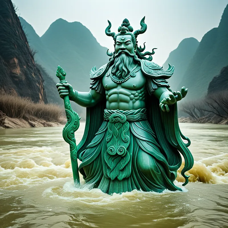 The River God He Bo Myth Meaning & Symbolism