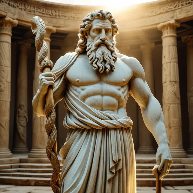 The Rod of Asclepius Myth Meaning & Symbolism