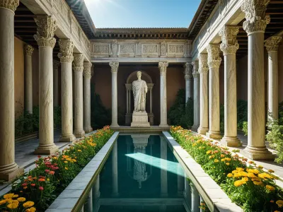 The Roman atrium or the Garden Myth Meaning & Symbolism