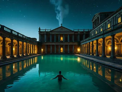 The Roman baths of Aquae Sulis Myth Meaning & Symbolism