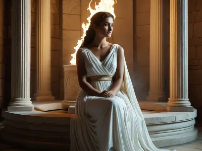 The Roman goddess Vesta Myth Meaning & Symbolism