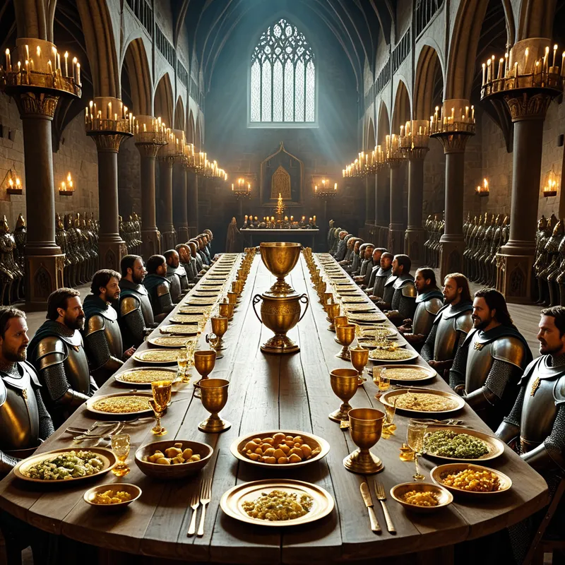 The Round Table Feast Myth Meaning & Symbolism