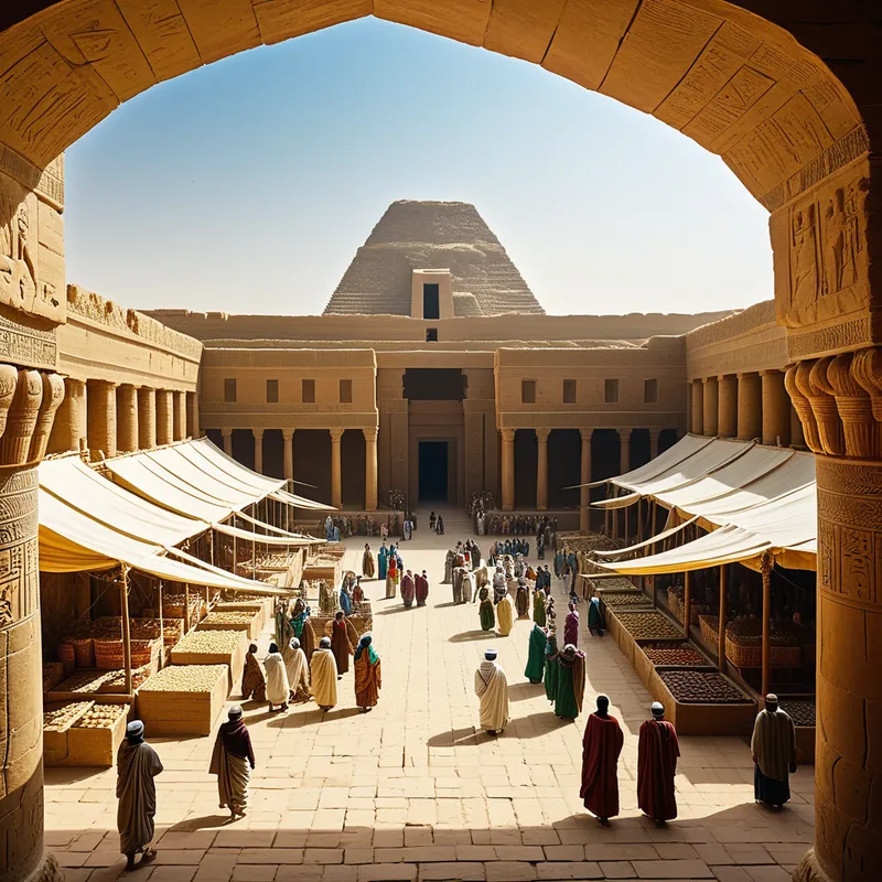 The Royal Market of Babylon Myth Meaning & Symbolism