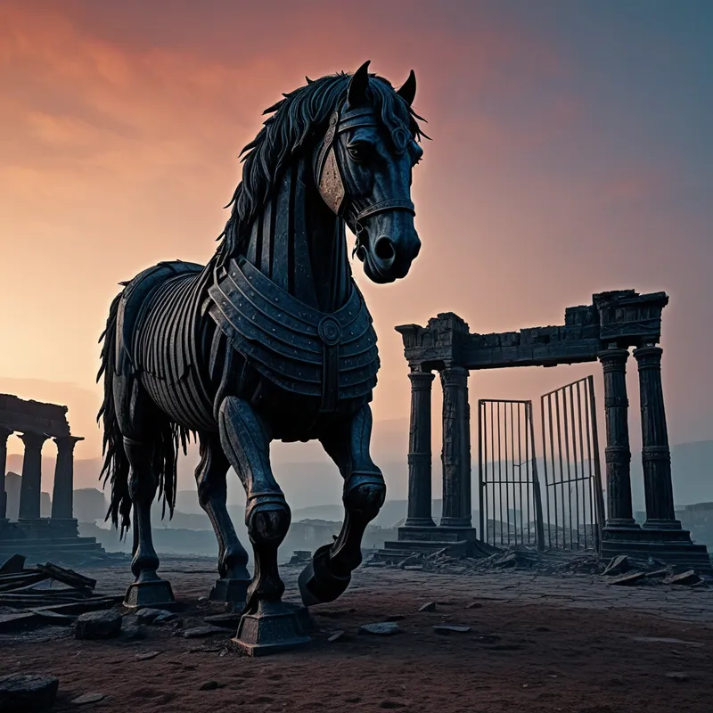 The Ruins of Troy Myth Meaning & Symbolism