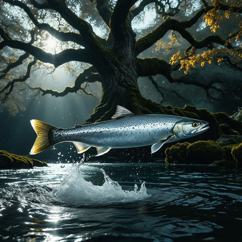 The Salmon of Wisdom Myth Meaning & Symbolism