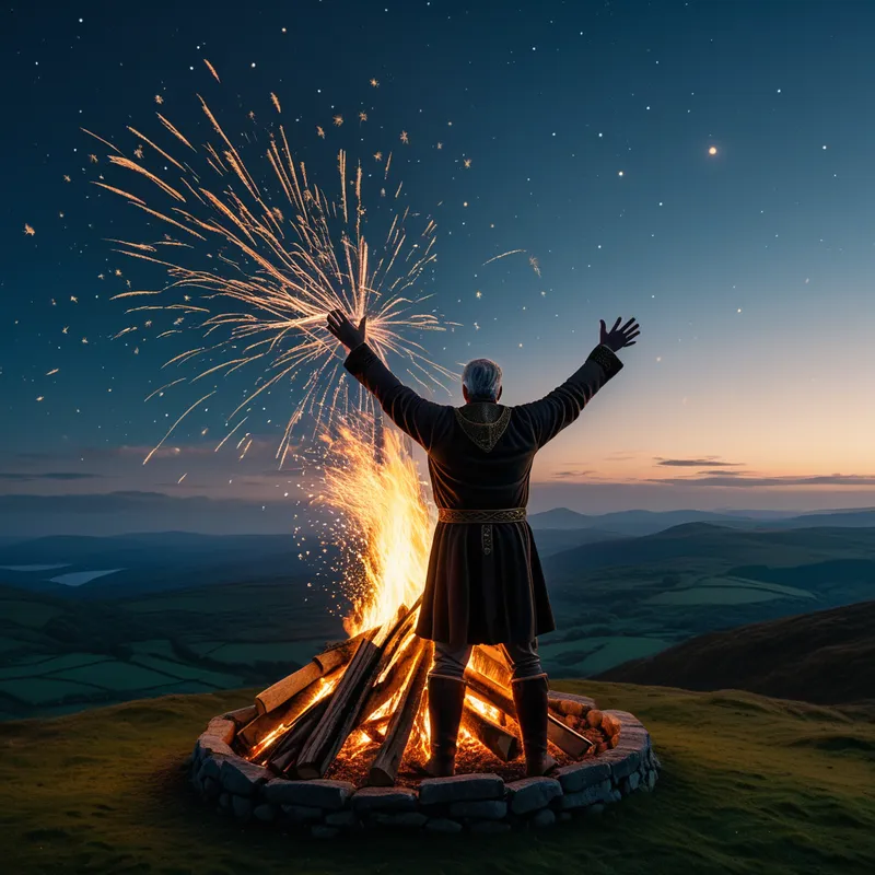 The Samhain Bonfire Myth Meaning & Symbolism