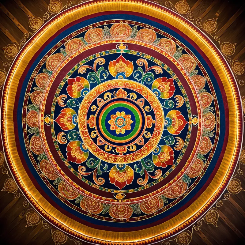 The Sand Mandala Myth Meaning & Symbolism