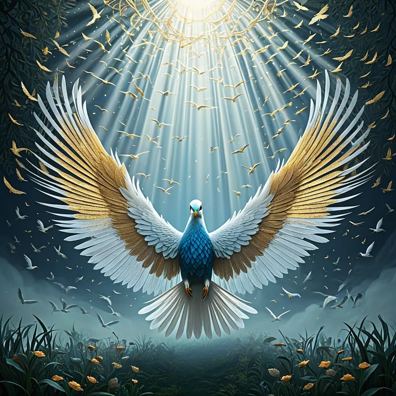 The Secret Garden in Attar's 'Conference of the Birds' Myth Meaning & Symbolism