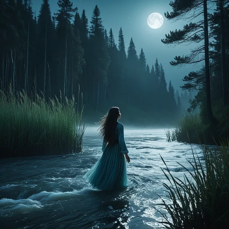 The Selenga River Spirit Myth Meaning & Symbolism