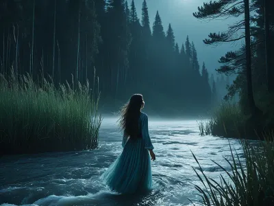 The Selenga River Spirit Myth Meaning & Symbolism