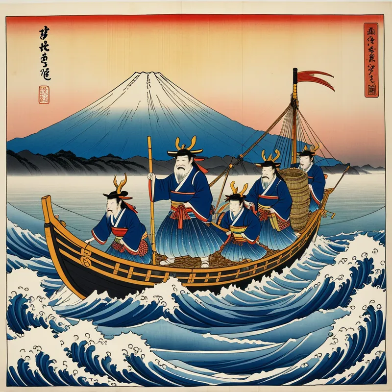 The Seven Lucky Gods Myth Meaning & Symbolism