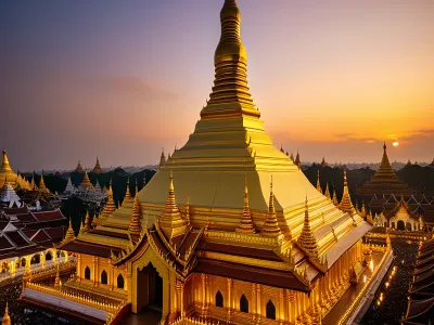 The Shwedagon Pagoda Myth Meaning & Symbolism