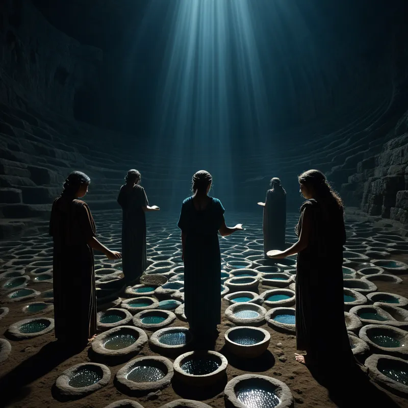 The Sieve of the Danaides Myth Meaning & Symbolism