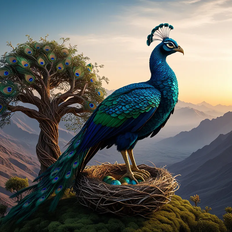 The Simurgh's Nest Myth Meaning & Symbolism