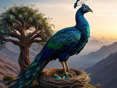 The Simurgh's Nest Myth Meaning & Symbolism