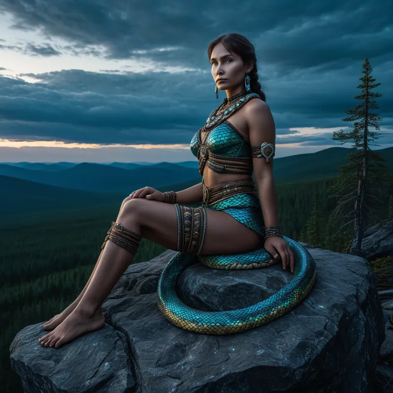 The Snake Woman Siberian Myth Meaning & Symbolism