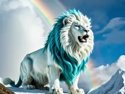The Snow Lion of Tibet Myth Meaning & Symbolism