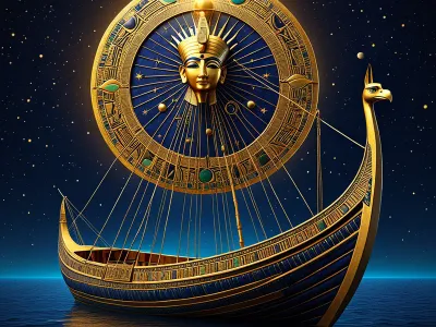The Solar Barque Myth Meaning & Symbolism