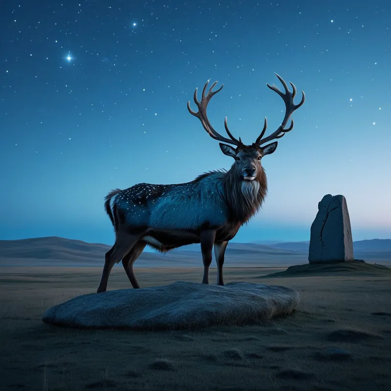 The Stag Stone Legends Myth Meaning & Symbolism