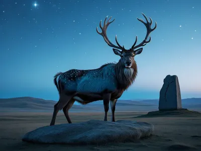 The Stag Stone Legends Myth Meaning & Symbolism