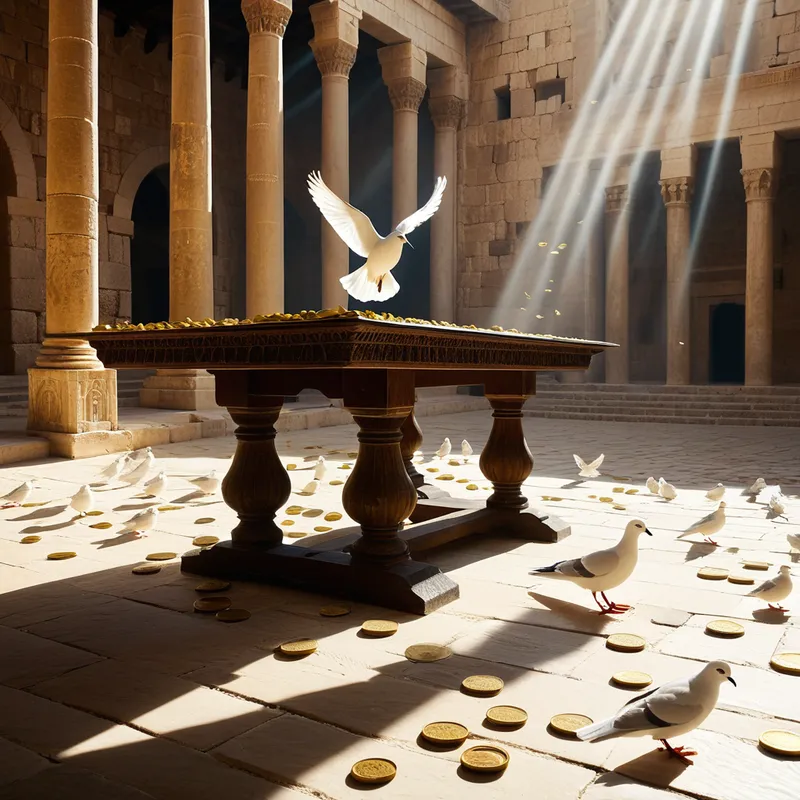 The Temple Market Myth Meaning & Symbolism