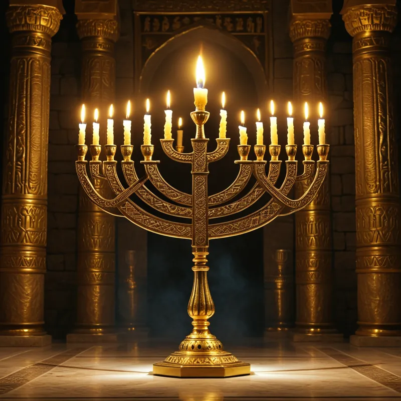 The Temple Menorah Myth Meaning & Symbolism