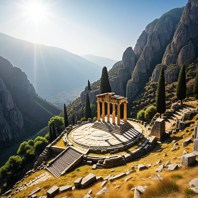 The Temple of Apollo at Delphi Myth Meaning & Symbolism