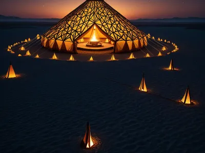 The temporary camps of the nom Myth Meaning & Symbolism