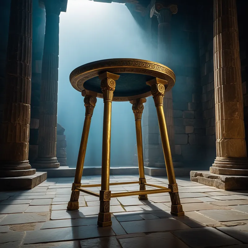 The Three-Legged Stool of Delphi Myth Meaning & Symbolism