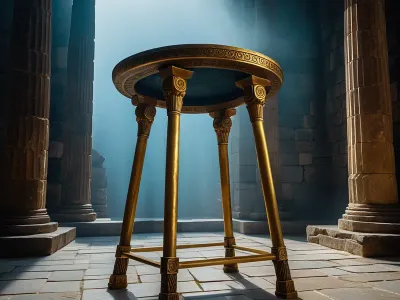 The Three-Legged Stool of Delphi Myth Meaning & Symbolism