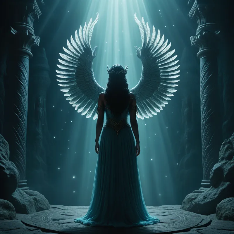 The Three Worlds Above and Below