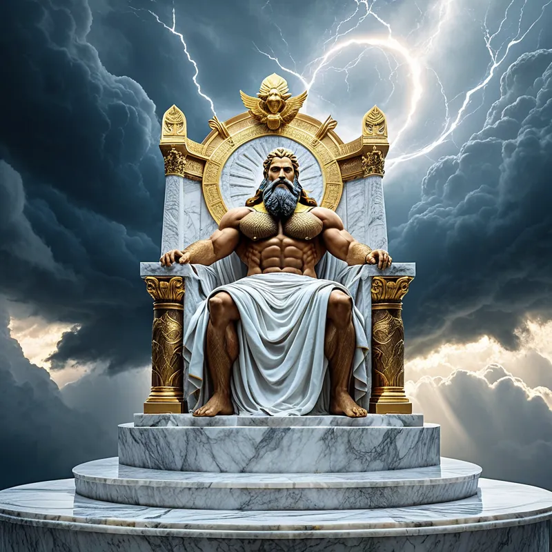 The Throne of Zeus Myth Meaning & Symbolism