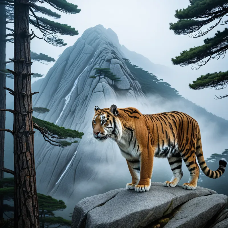 The Tiger as Mountain God Myth Meaning & Symbolism