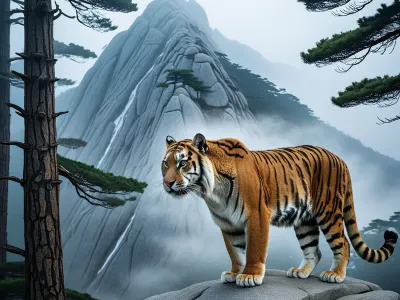 The Tiger as Mountain God Myth Meaning & Symbolism