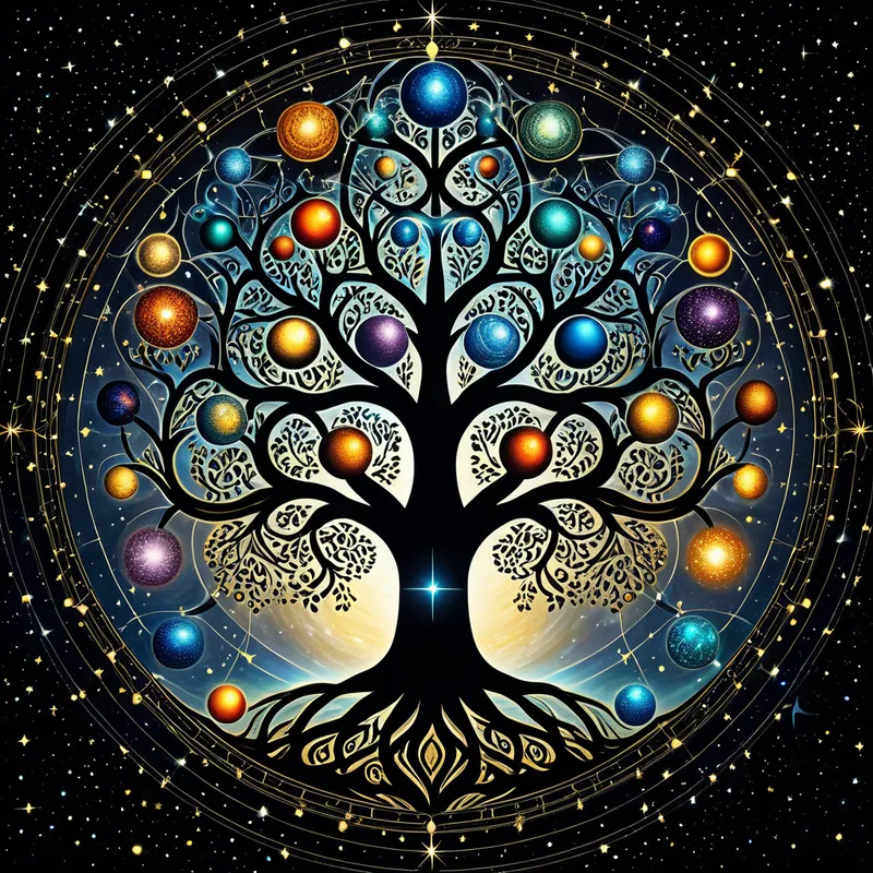 The Tree of Life Kabbalistic Myth Meaning & Symbolism