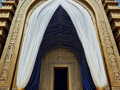 The Veil of the Temple in Jeru Myth Meaning & Symbolism