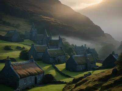 The village of Brigadoon from Myth Meaning & Symbolism