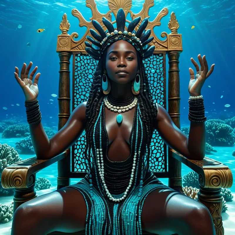 The waves of Yemoja in Yoruba Myth Meaning & Symbolism