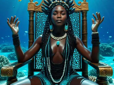 The waves of Yemoja in Yoruba Myth Meaning & Symbolism